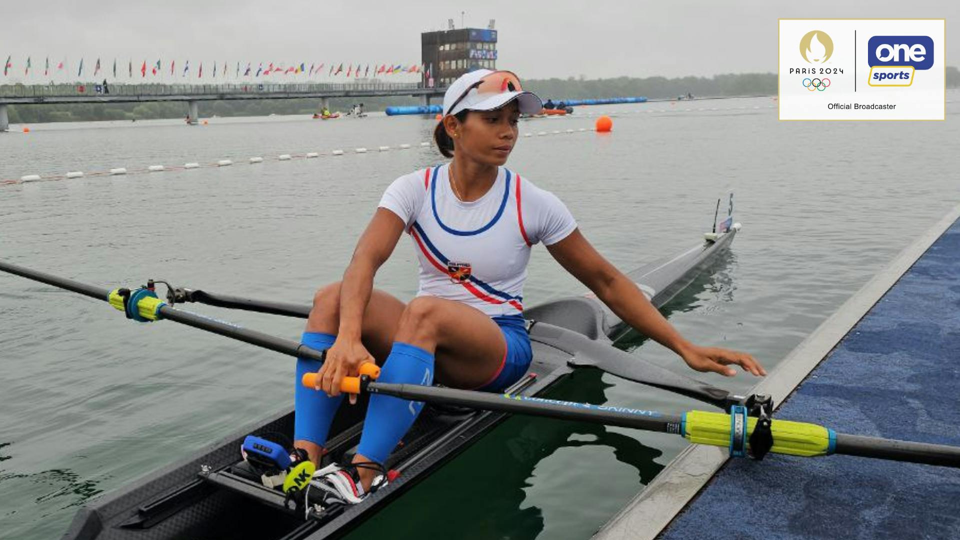 "Starstruck" Joanie Delgaco shifts focus to repechage after tough rowing debut in Paris 2024